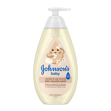 Johnson's Skin Nourish Baby Wash, Vanilla & Oat Scents, 20.3 fl. oz