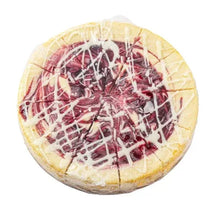 Jon Donaire 9" White Chocolate Flavored Raspberry Cheesecake, 12 Slices