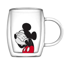 JoyJoltDisneyPeek-a-Boo13.5ozDoubleWallGlassMug_Setof42 - USA Mega Market