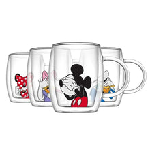 JoyJoltDisneyPeek-a-Boo13.5ozDoubleWallGlassMug_Setof4 - USA Mega Market