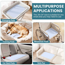 KEKOY3PackWashableBedPadsforIncontinenceReusable-4LayerWaterproofAbsorbentIncontinenceBedPads-Pe_4904_7 - USA Mega Market
