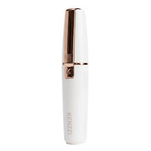 KENZZI2-in-1RechargeableFacialHairRemoverandEyebrowShaverforWomen_WhiteandRoseGold2 - USA Mega Market
