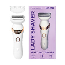 KENZZILadyShaverRechargeableElectricShaverforWomen_Wet_DryUse_Water-Resistant_ContouringHead10 - USA Mega Market