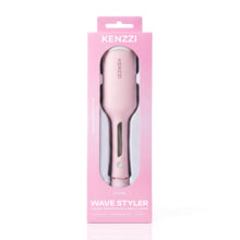 KENZZIWaveStyler2-BarrelHairWaver_1.25in_6HeatSettings_Pink3 - USA Mega Market