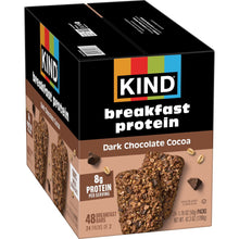 KIND Breakfast Dark Chocolate Cocoa Protein Bars, 24 ct.