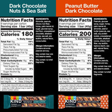 KINDSnackBarsVarietyPack_DarkChocolateNuts_SeaSaltandPeanutButterDarkChocolate_18ct.6 - USA Mega Market