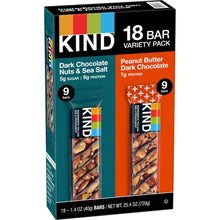 KINDSnackBarsVarietyPack_DarkChocolateNuts_SeaSaltandPeanutButterDarkChocolate_18ct.7 - USA Mega Market