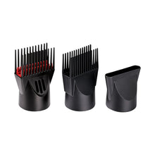 KISS Red Tourmaline Ceramic Hair Dryer with 4 Additional Styling Attachments, 1875 Watts, Red