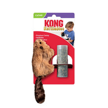 KONG® Refillables Catnip Toy, Beaver, with Premium North American Catnip