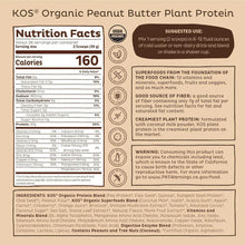 KOSOrganicSuperfoodPlantChocolatePeanutButterProteinPowder2.4lbs.6 - USA Mega Market