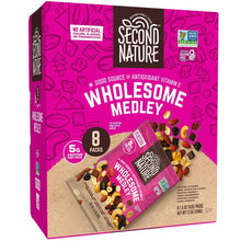 Second Nature Wholesome Medley Trail Mix, 12 oz, 8 Count – Gluten Free Single-Serve Snack Bags