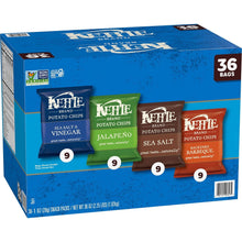 Kettle Variety Pack Potato Chips, 1 oz., 36 ct.