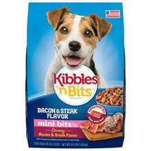 Kibbles-nBitsMiniBitsSmallBreedDryDogFoodSavoryBacon-SteakFlavor-3-5lb-_10 - USA Mega Market