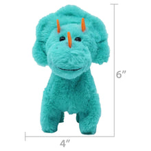 KidConnectionMiniatureElectronicWalkingPetTealTriceratops-6inHeight-ToddlerPlushToys4-_4 - USA Mega Market