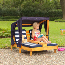 KidKraftDoubleChaiseLoungewithCanopyandCupholder3 - USA Mega Market
