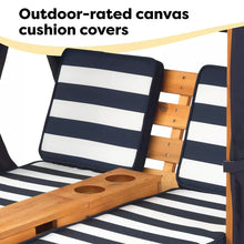 KidKraftDoubleChaiseLoungewithCanopyandCupholder5 - USA Mega Market