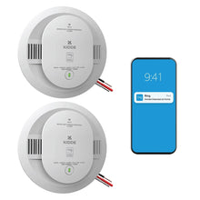 KiddeSmartSmokeandCarbonMonoxideDetector_RingAppEnabled_Hardwired_2-pack - USA Mega Market
