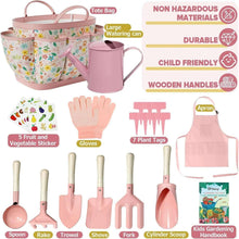 KidsGardeningSet14PcsGardenToolswithToteBag-WateringCan-Shovel-Apron-GardenBookandMoreEducationa_1976_2 - USA Mega Market
