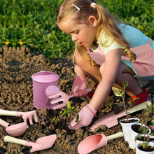 KidsGardeningSet14PcsGardenToolswithToteBag-WateringCan-Shovel-Apron-GardenBookandMoreEducationa_486_5 - USA Mega Market