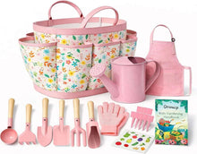 KidsGardeningSet14PcsGardenToolswithToteBag-WateringCan-Shovel-Apron-GardenBookandMoreEducationa_8068_1 - USA Mega Market