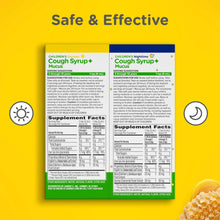 Kids Zarbee’s Cough + Cold Mucus Day and Night Value Pack, Honey, Ivy Leaf, 2x 4 fl. oz.