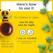 Kids Zarbee’s Cough + Cold Mucus Day and Night Value Pack, Honey, Ivy Leaf, 2x 4 fl. oz.