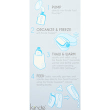 Kiinde Twist Squeeze Natural Baby Breast Milk Feeding Bottle with Nipples and Case (2 Pack)