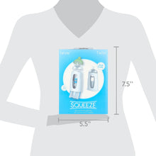 Kiinde Twist Squeeze Natural Baby Breast Milk Feeding Bottle with Nipples and Case (2 Pack)