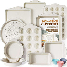 Kikcoin-Bakeware-Set-22-Piece-Baking-Pans-Set-Kitchen-Carbon-Steel-Baking-Sheet-Pans-with-Silico_343_1 - USA Mega Market