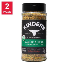 KindersOrganicGarlicandHerbwithSeaSaltandLemon2-pack2 - USA Mega Market