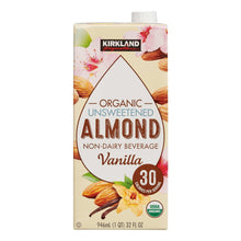 KirklandSignature-OrganicAlmondBeverage-Vanilla-32floz-6-Count1-_8 - USA Mega Market