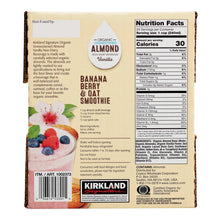 Kirkland Signature, Organic Almond Beverage, Vanilla, 32 fl oz, 6-Count