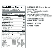 Kirkland Signature, Organic Quinoa, 4.5 lbs