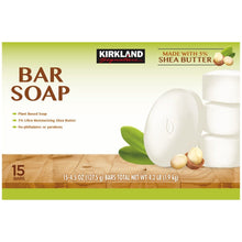 Kirkland Signature Bar Soap with Shea Butter, 15 Bars
