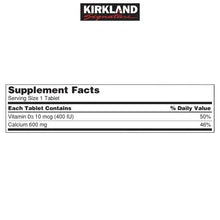 KirklandSignatureCalcium600mg.withVitaminD3_500Tablets1 - USA Mega Market