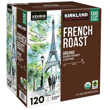 Kirkland Signature Coffee Organic French Roast K-Cup Pod, 120-count