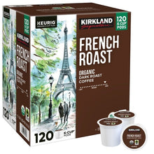 Kirkland Signature Coffee Organic French Roast K-Cup Pod, 120-count