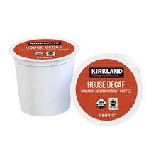 Cápsulas de café Kirkland Signature Organic House descafeinado K-Cup, paquete de 120 unidades