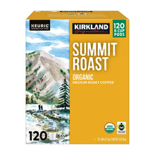 Kirkland Signature Coffee Organic Summit Roast K-Cup Pod, 120-count