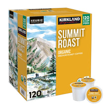 Kirkland Signature Coffee Organic Summit Roast K-Cup Pod, 120-count