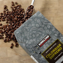 Kirkland Signature Colombian Supremo Coffee, Whole Bean, 3 lbs