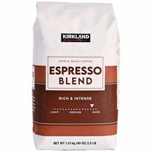 KirklandSignatureEspressoBlendWholeBeanCoffee_DarkRoast_2.5lbs - USA Mega Market