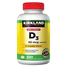KirklandSignatureExtraStrengthD350mcg._600Softgels - USA Mega Market