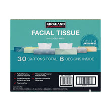 Kirkland Signature Facial Tissue, 2-Ply, 110-count, 30-pack