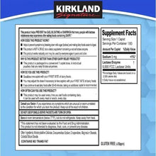 KirklandSignatureFastActingLactase_180Caplets1 - Brands For Less USA