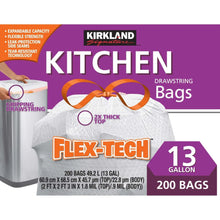 KirklandSignatureFlex-Tech13-GallonKitchenTrashBag-200-count-64153512-57c4-4a3d-9c8a-6d794064e23b-_1_f5cf10ca-d586-42f9-bb9e-f2d6e4a715ad - USA Mega Market