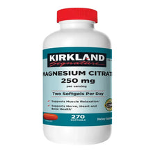 KirklandSignatureMagnesiumCitrate250mg_270Softgels - USA Mega Market