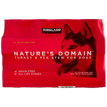 Kirkland Signature Nature's Domain Canned Dog Food, Turkey & Pea Stew, 13.2 oz, 24-count