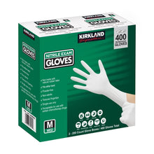Kirkland Signature Nitrile Exam Gloves, 400-count, Size Medium