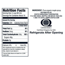 KirklandSignatureOrganicPureMapleSyrup_33.8oz3 - USA Mega Market